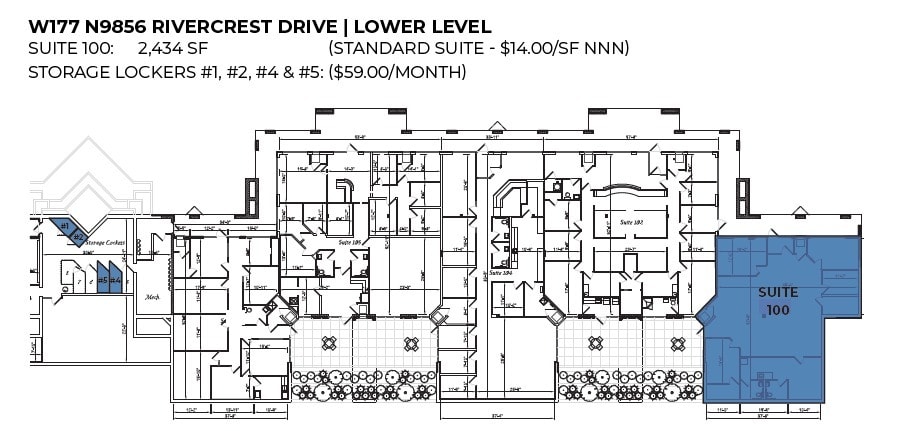 W177N9856-W178 N9912 Rivercrest Dr, Germantown, WI for lease Floor Plan- Image 1 of 1