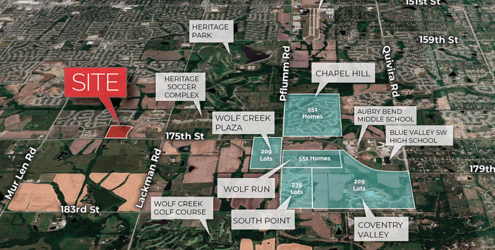 175th & Black Bob, Olathe, KS à vendre Photo principale- Image 1 de 2