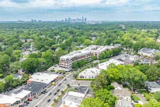 2820 Selwyn Ave, Charlotte, NC - Aerial map view