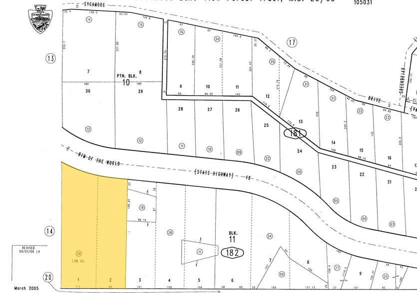 28717 State Highway 18, Skyforest, CA à vendre - Plan cadastral - Image 1 de 1