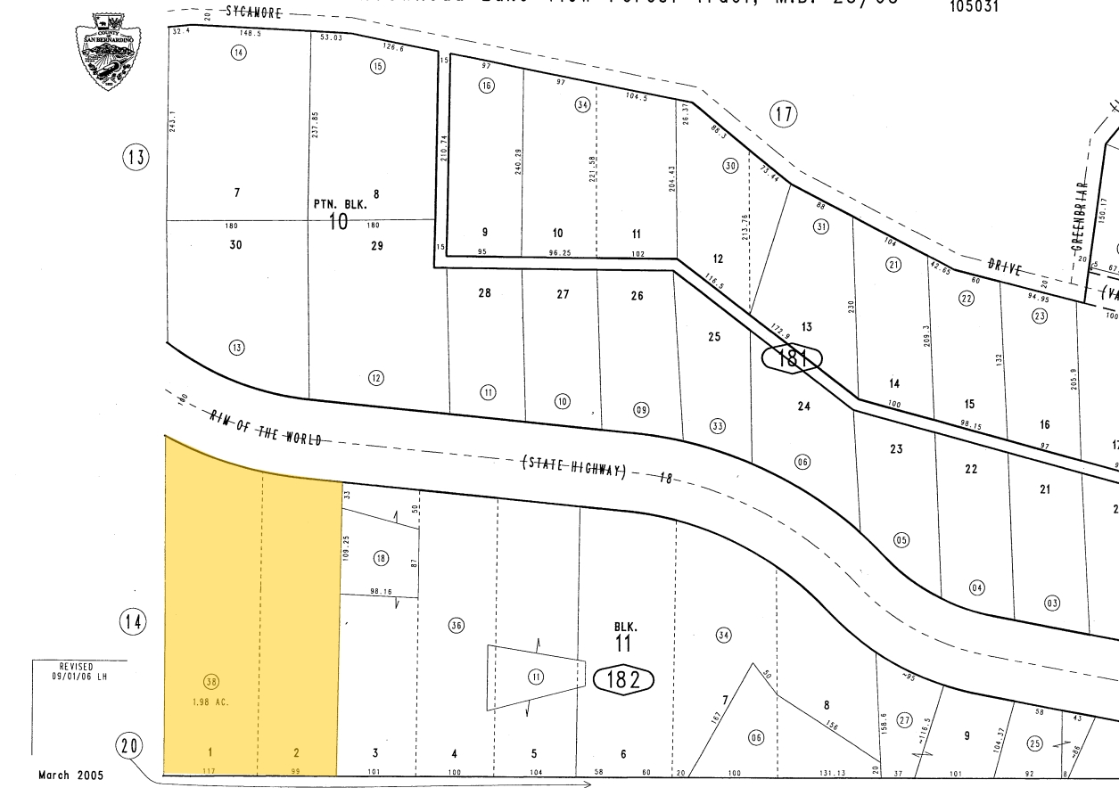 28717 State Highway 18, Skyforest, CA à vendre Plan cadastral- Image 1 de 1