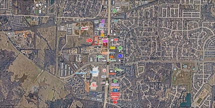 7955 Fischer Steel Rd, Cordova, TN - AERIAL  map view - Image1