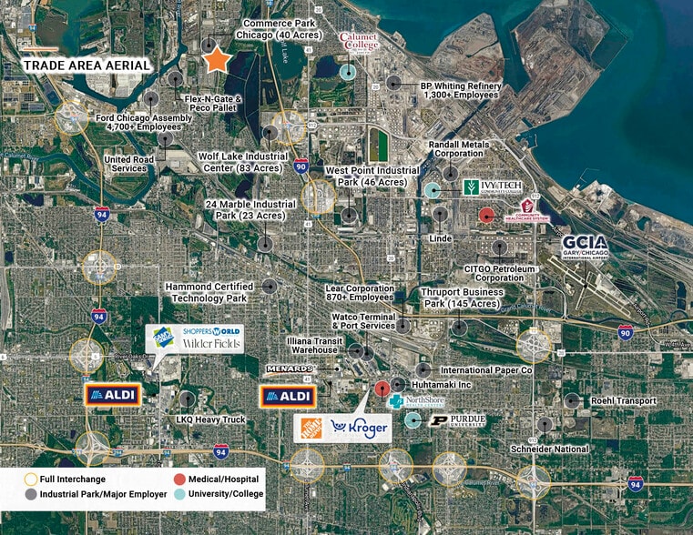 12233 S Avenue O, Chicago, IL à vendre - Aérien - Image 2 de 4