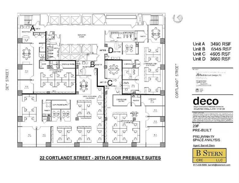22 Cortlandt St, New York, NY for lease Floor Plan- Image 1 of 1