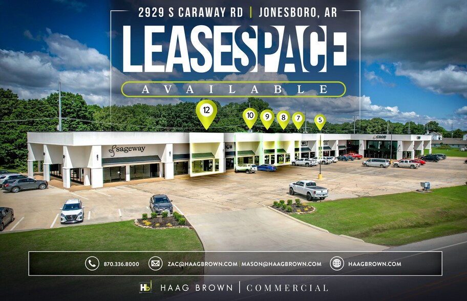 2929 S Caraway Rd, Jonesboro, AR for lease - Building Photo - Image 1 of 4