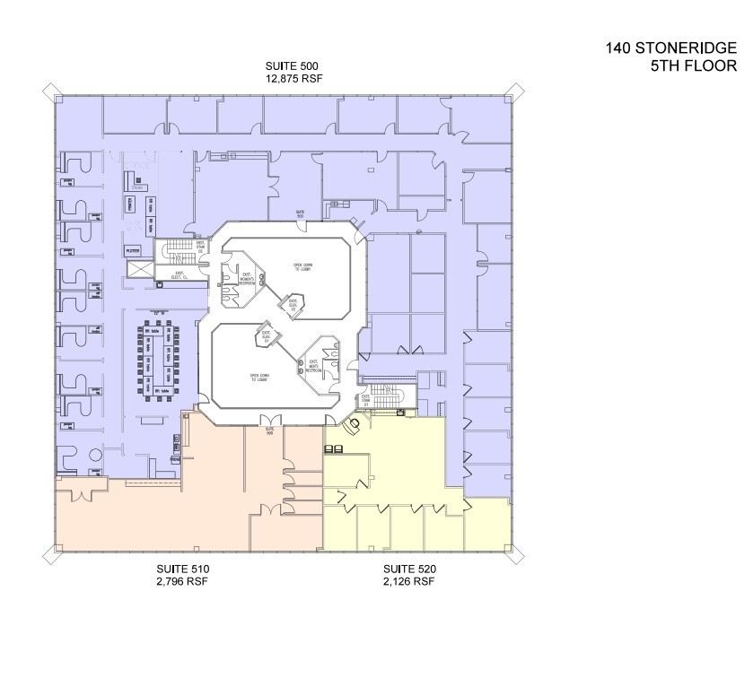 140 Stoneridge Dr, Columbia, SC à louer Plan d’étage- Image 1 de 1