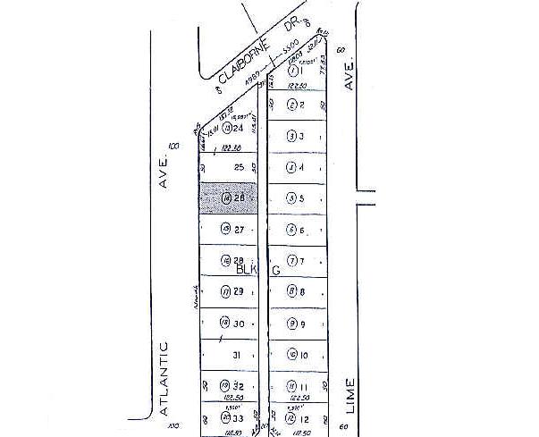 4344-4348 Atlantic Ave, Long Beach, CA à louer - Plan cadastral - Image 2 de 19