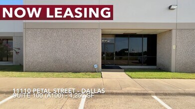 11110 Petal St, Dallas, TX for lease - Commercial Listing Video