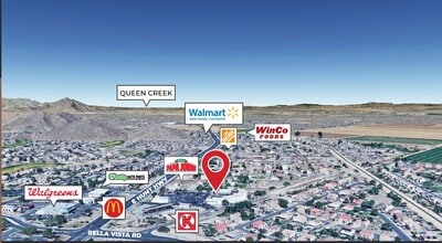 270 E Hunt Hwy, Queen Creek, AZ - Aerial map view