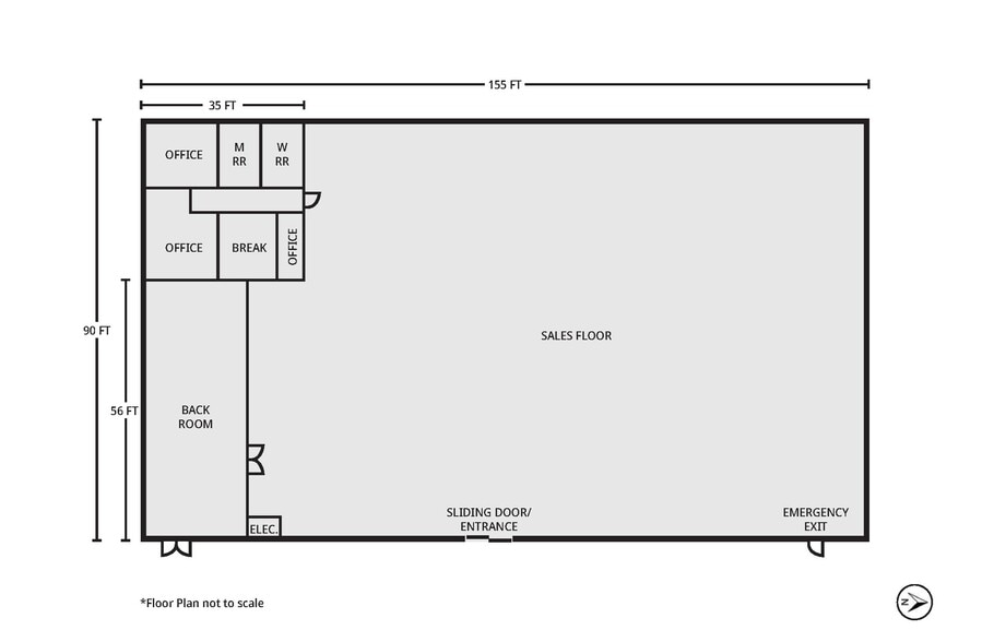 1917 W Caldwell Ave, Visalia, CA for lease - Building Photo - Image 2 of 5