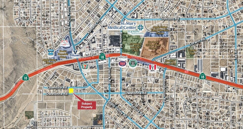 Quantico Rd, Apple Valley, CA for sale - Primary Photo - Image 1 of 1