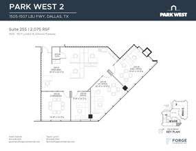 1501-1507 Lyndon B Johnson Fwy, Dallas, TX for lease Floor Plan- Image 1 of 2