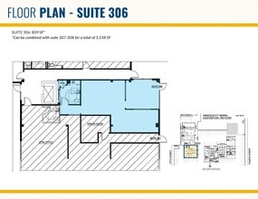 400-410 Severn Ave, Annapolis, MD à louer Plan d’étage- Image 1 de 1