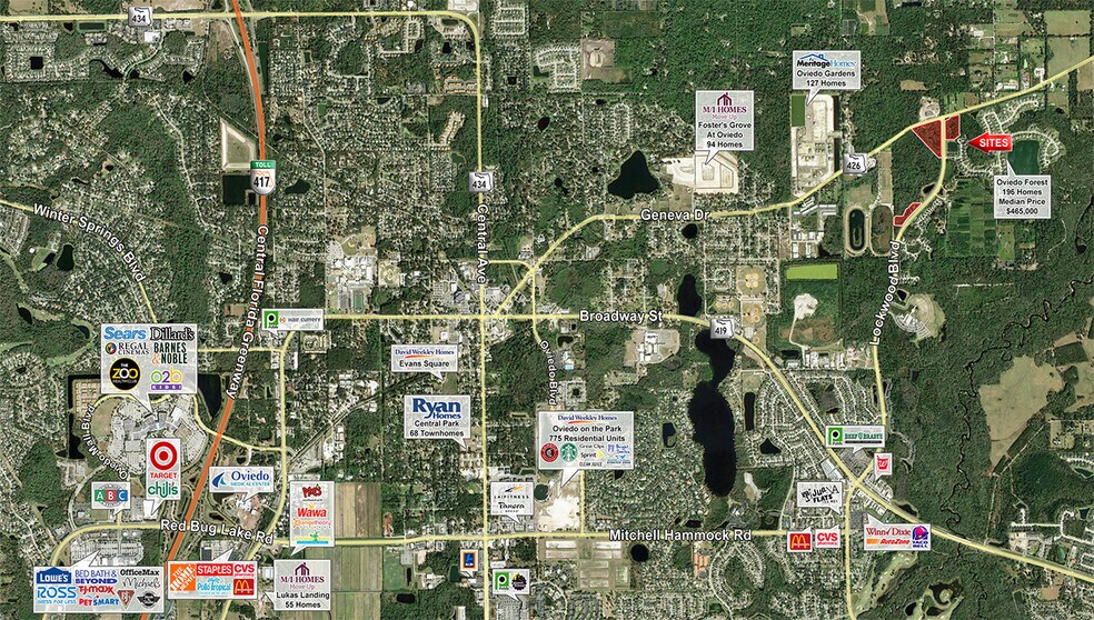 Lockwood Blvd & SR 426, Oviedo, FL à vendre - Photo du bâtiment - Image 3 de 3