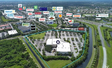 1900 NE Courtyard Cir, Port Saint Lucie, FL - Aerial  map view