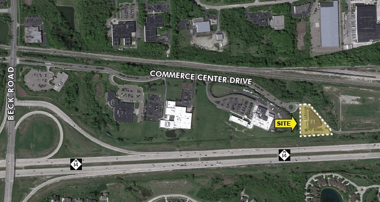 46097 Commerce Center Drive, Plymouth, MI à vendre - Aérien - Image 3 de 9