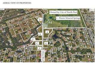 Mixed Use Development Site 19± Ac, North Port, FL - Aérien Vue de la carte - Image1