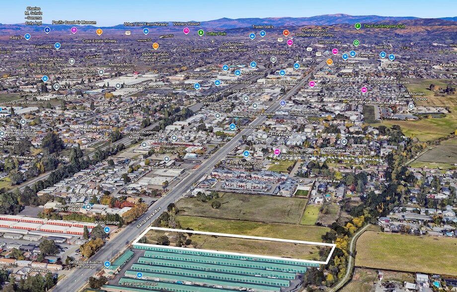 3496 Santa Rosa Ave, Santa Rosa, CA à vendre - Photo du bâtiment - Image 2 de 3