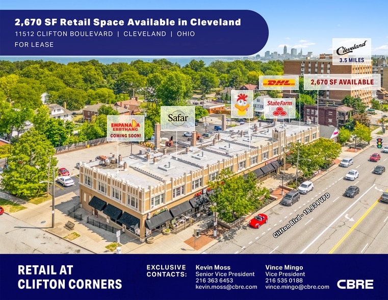 11508-11534 Clifton Blvd, Cleveland, OH for lease - Primary Photo - Image 1 of 5