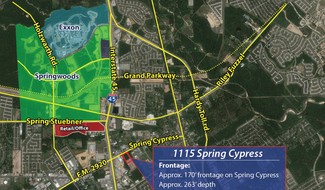 Plus de détails pour 1115 Spring Cypress Rd, Spring, TX - Terrain à vendre