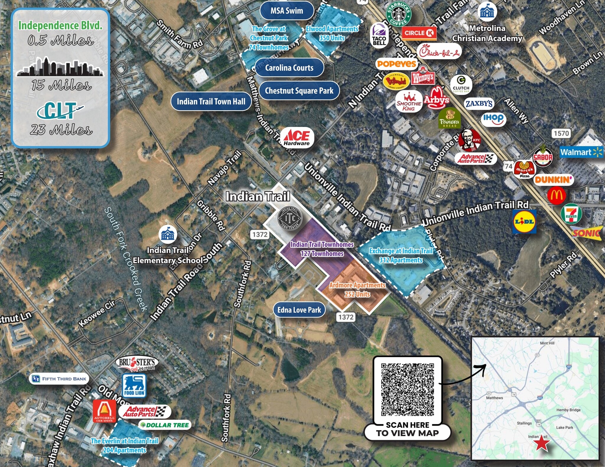 0 Indian Trail Rd, Indian Trail, NC for lease Primary Photo- Image 1 of 5