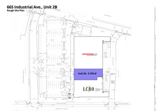 100 Trainyards Dr, Ottawa, ON à louer Plan de site- Image 2 de 7