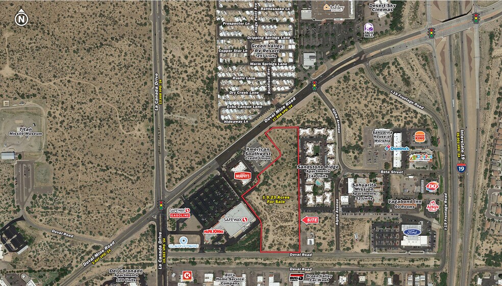 La Canada Dr & Duval Mine Rd, Sahuarita, AZ for sale - Building Photo - Image 2 of 2