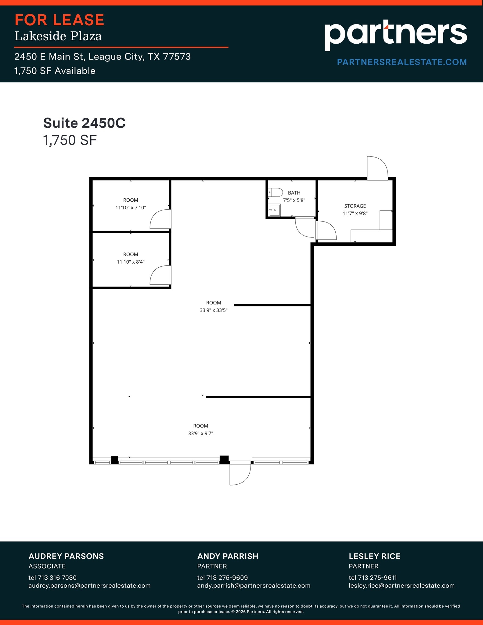 2450 E Main St, League City, TX à louer Plan de site- Image 1 de 3
