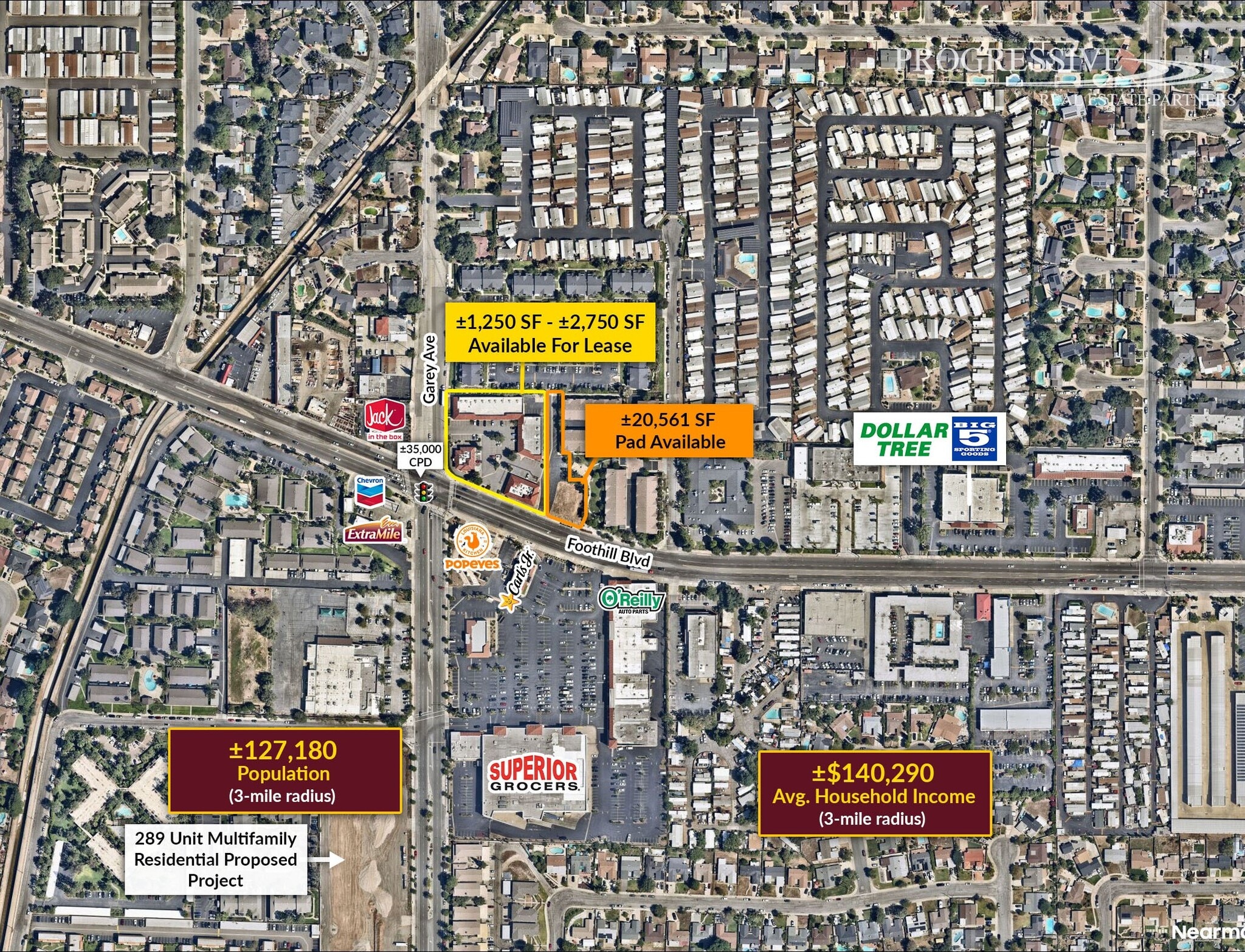 101 E Foothill Blvd, Pomona, CA for lease Building Photo- Image 1 of 5