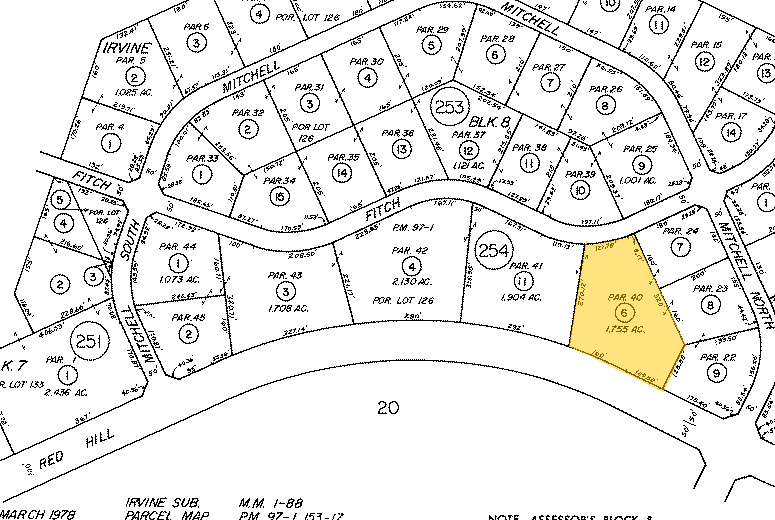 17780 Fitch, Irvine, CA for lease - Plat Map - Image 2 of 21