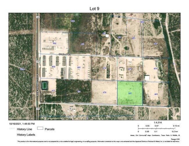 More details for 00 Hughes Road, Big Lake, TX - Land for Sale