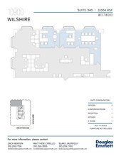 10900 Wilshire Blvd, Los Angeles, CA à louer Plan d’étage- Image 1 de 1