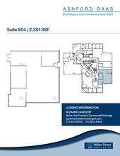 8122 Datapoint Dr, San Antonio, TX for lease Floor Plan- Image 1 of 2