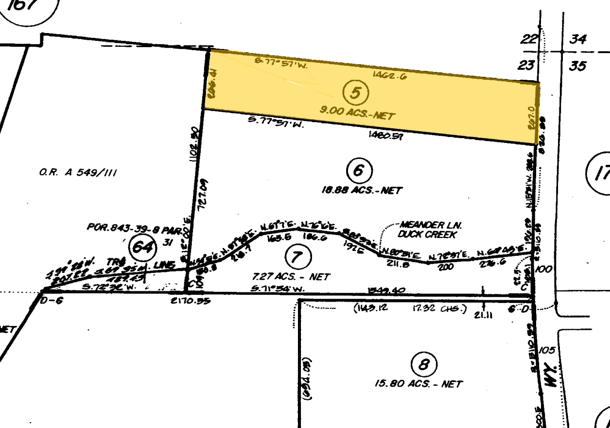 Plan cadastral