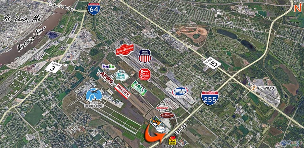 2021 Goose Lake Rd, Sauget, IL for lease - Building Photo - Image 2 of 17