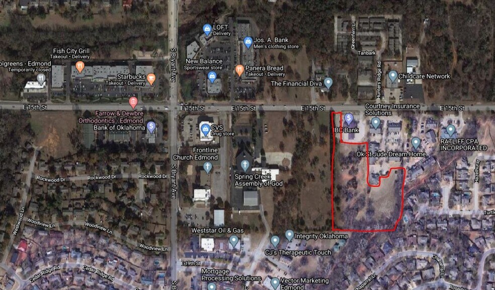15th St, Edmond, OK à vendre - Photo du bâtiment - Image 2 de 2