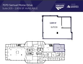 7070 Samuel Morse Dr, Columbia, MD for lease Floor Plan- Image 1 of 1