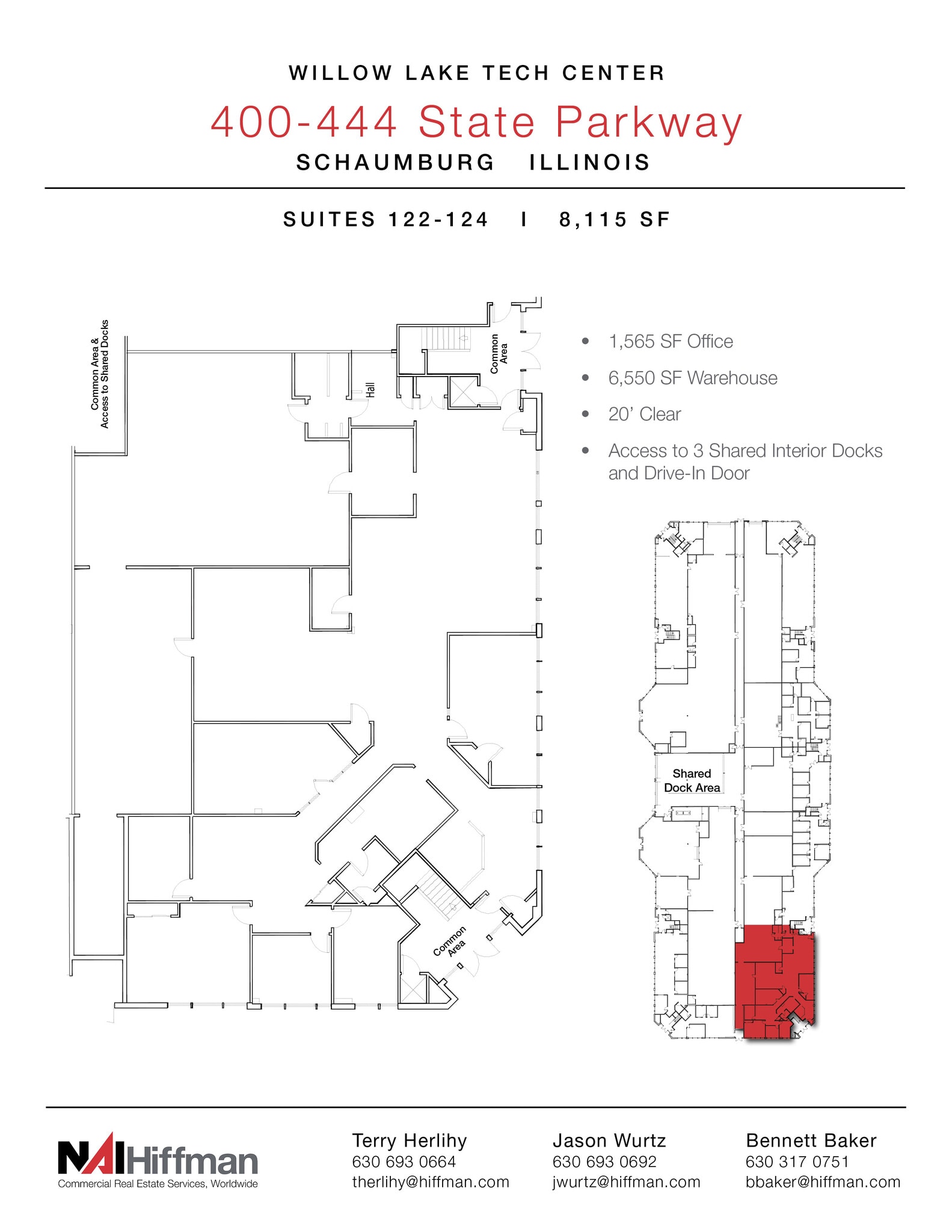 400-444 E State Pky, Schaumburg, IL for lease Floor Plan- Image 1 of 1