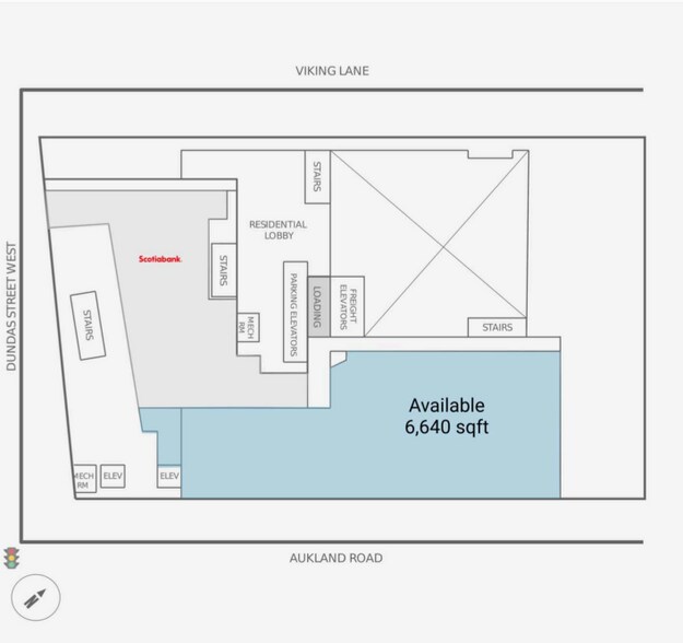 3 Auckland Rd, Toronto, ON à louer - Plan d’étage - Image 3 de 4
