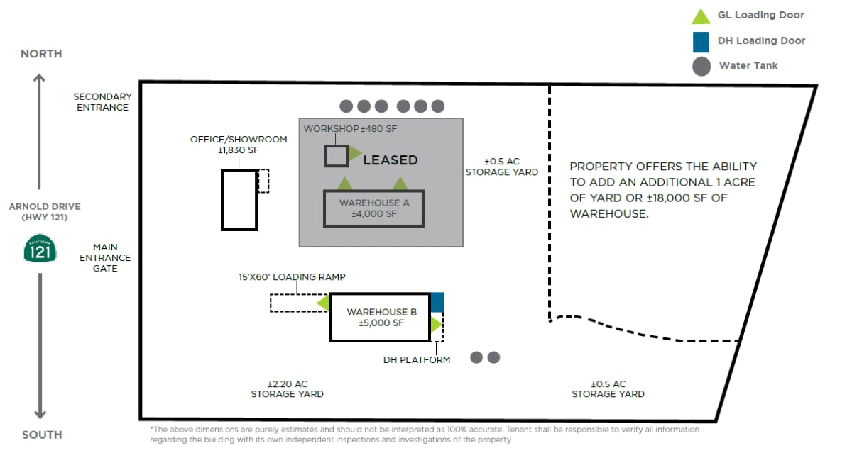 24200 Arnold Dr, Sonoma, CA à louer Plan de site- Image 1 de 18
