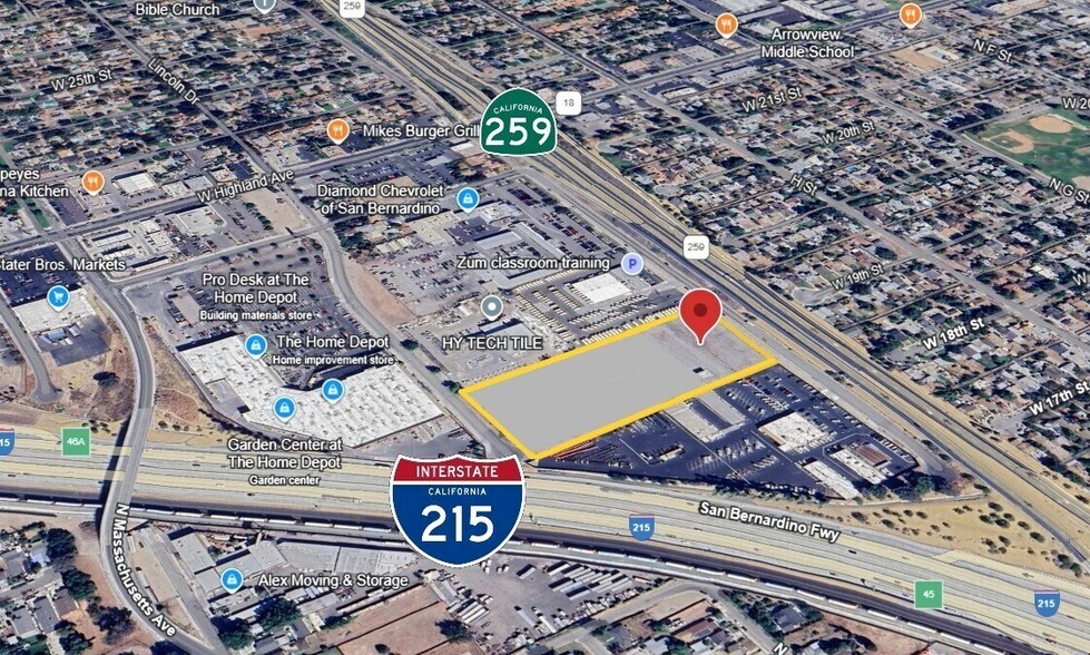 N I St, San Bernardino, CA à vendre - Photo du bâtiment - Image 3 de 14