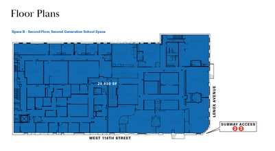 121 Lenox Ave, New York, NY for lease Floor Plan- Image 1 of 1