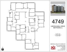 4749 Lincoln Mall Dr, Matteson, IL for lease Floor Plan- Image 1 of 12