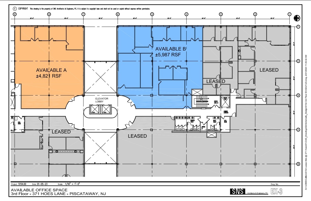 371 Hoes Ln, Piscataway, NJ for lease Floor Plan- Image 1 of 1