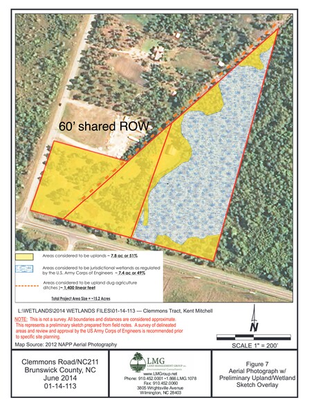 1970 Southport-Supply Rd, Bolivia, NC à vendre - Plan de site - Image 3 de 3