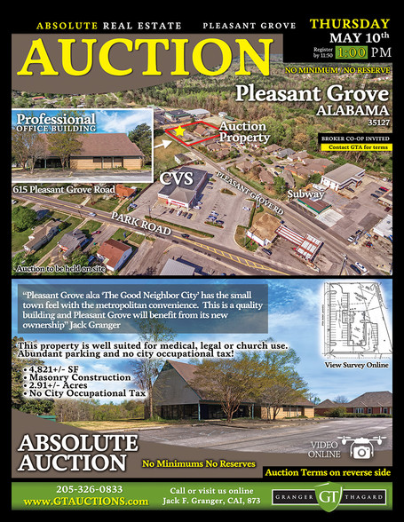 615 Pleasant Grove Rd, Pleasant Grove, AL for sale - Other - Image 1 of 1