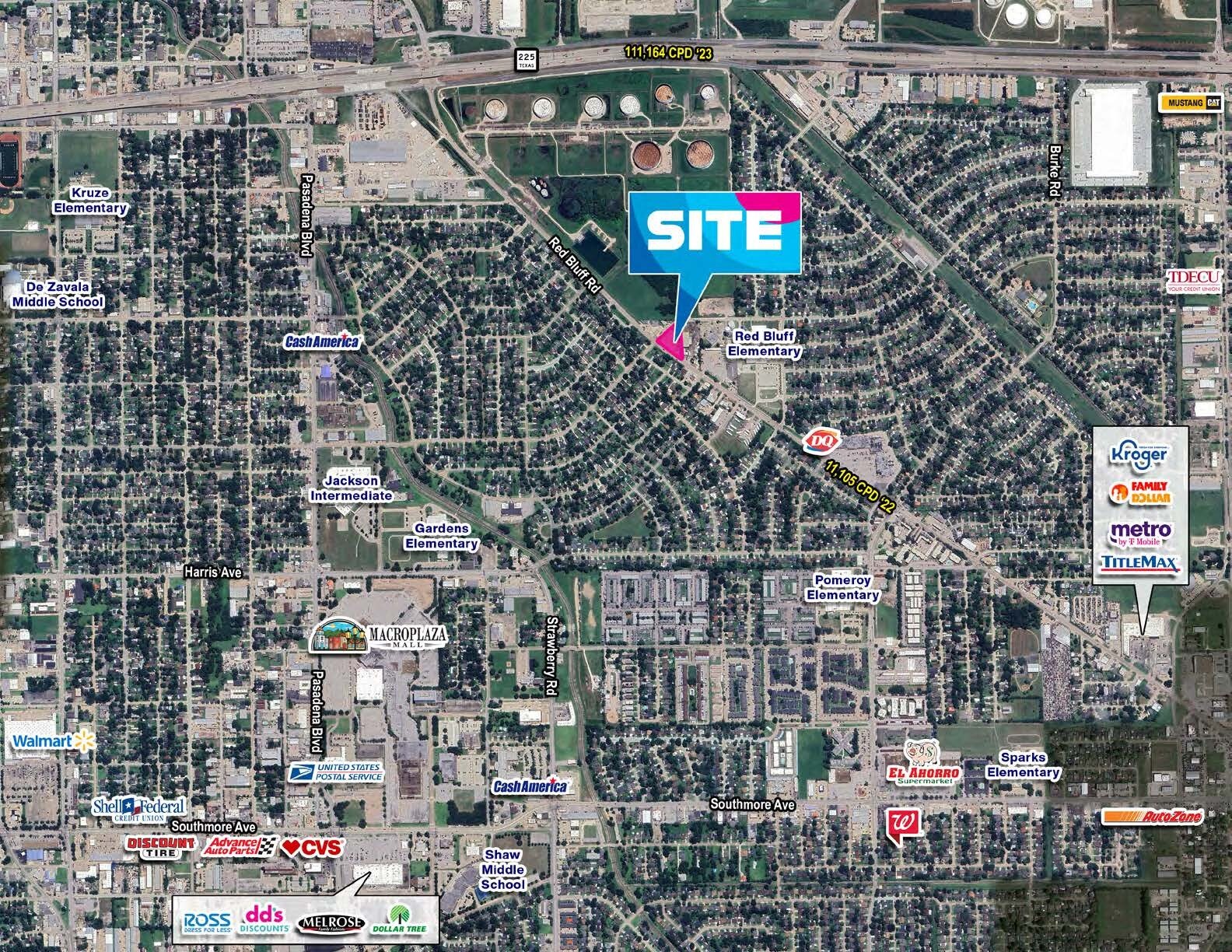 1701 Red Bluff Rd, Pasadena, TX à vendre Photo du bâtiment- Image 1 de 5