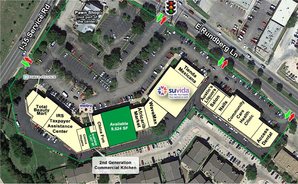 825 Rundberg Ln E, Austin, TX à louer - Photo du bâtiment - Image 3 de 6