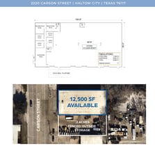 2220 Carson St, Haltom City, TX for lease Floor Plan- Image 1 of 1