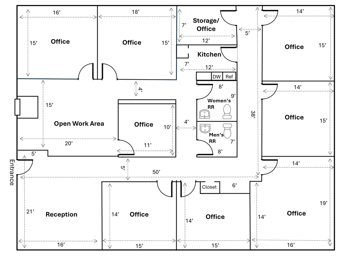 185 Pasadena Dr, Lexington, KY 40503 - Unit 255 -  - Floor Plan - Image 1 of 1
